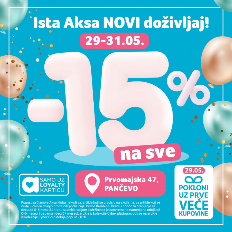 Ista Aksa - Novi doživljaj - Pančevo