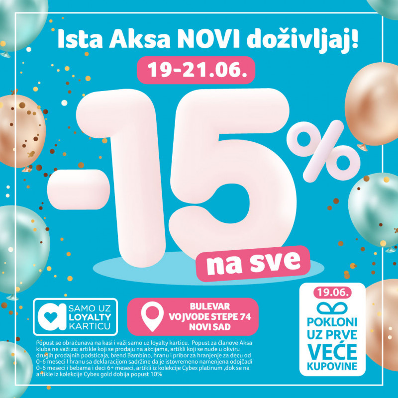 Ista Aksa - Novi doživljaj - Novi Sad