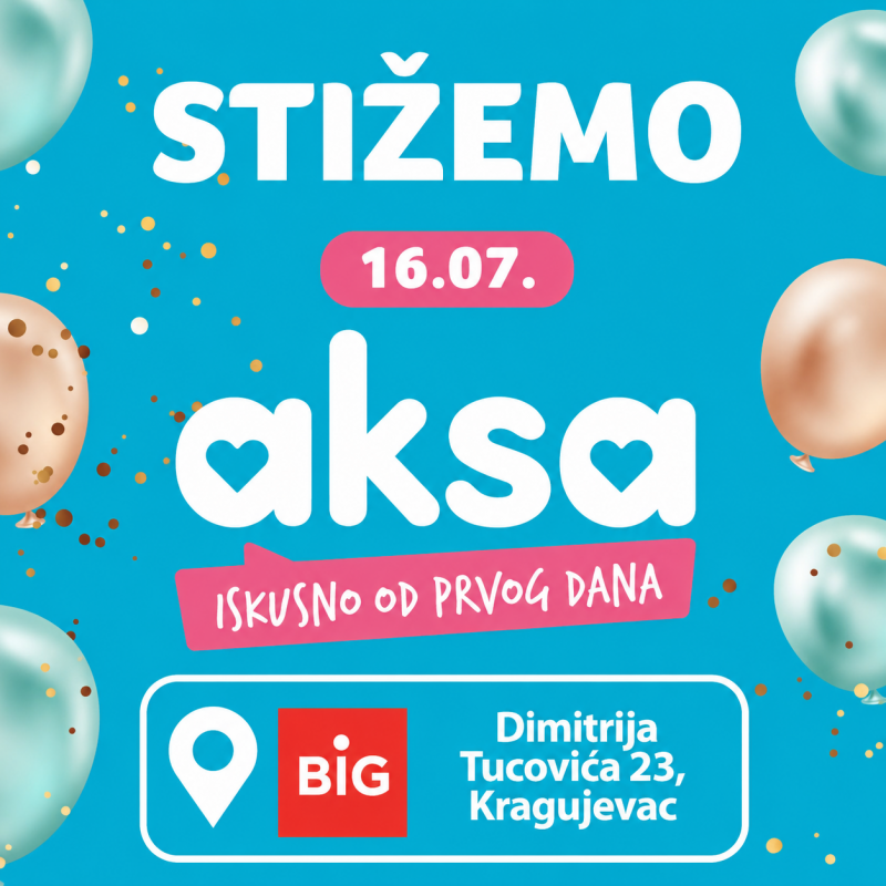 Nova Aksa, novi doživljaj!