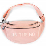 Childhome Banana bag on the go, roze 