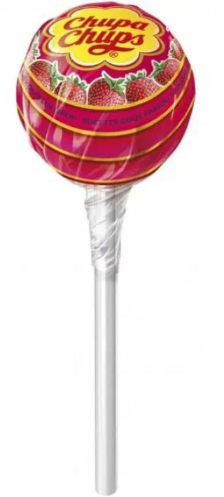 Chupa chups lizalica sa voćnom pulpom, vrteška 12g