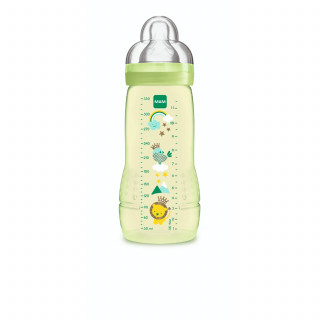 MAM flašica Baby bottle 330ml, silikon, 4m+ 