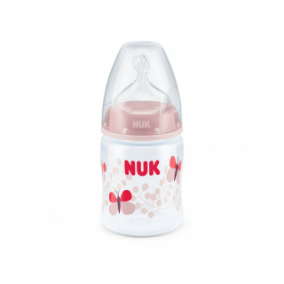 Nuk FC plus plastična flašica, silikon 150ml, 0-6m 