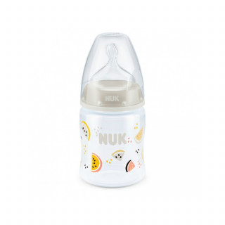 Nuk FC plus plastična flašica, silikon 150ml, 0-6m 