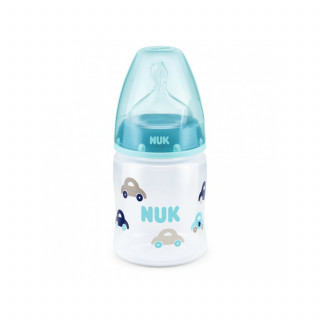 Nuk FC plus plastična flašica, silikon 150ml, 0-6m