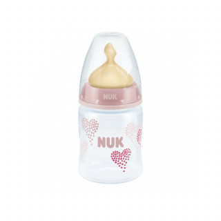Nuk FC plus plastična flašica, kaučuk 150ml, 0-6m