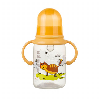 Akuku flašica PP 125 ml, silikon ručke