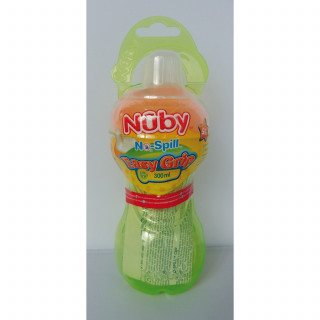 Nuby čaša sa sil. piskom, no spill 9m+, 300ml