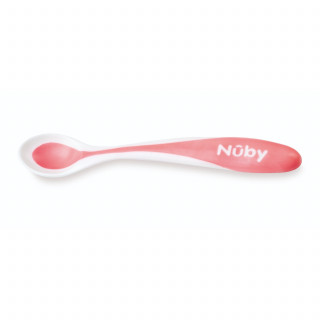 Nuby termoosetljive kašicice meke ivice 3m+ 2 kom