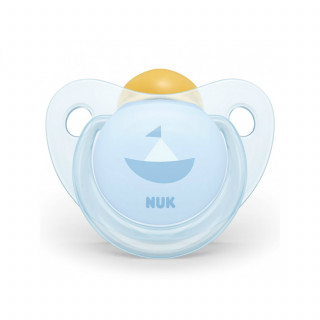 Nuk laža kaučuk Baby blue, 0-6m new 