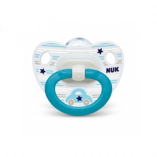Nuk laža silikon Happy days, 6-18m new