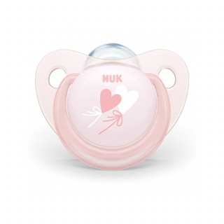 Nuk laža silikon Baby rose, 0-6m new