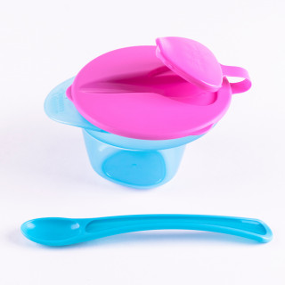 Tommee Tippee činija duboka sa pokl i kašikom 4m+
