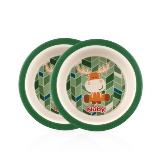 Nuby Bamboo činija 2 kom
