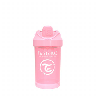TS čaša Crawler cup 300ml 8m+ pastelna roze