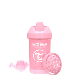 TS čaša Crawler cup 300ml 8m+ pastelna roze