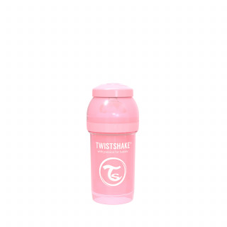 TS flašica anti-colic 180ml pastelna roze