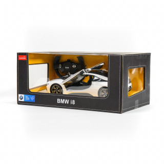 Rastar RC BMW i8 1:14 - bel, crn 