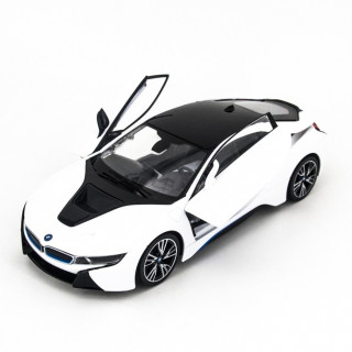 Rastar RC BMW i8 1:14 - bel, crn 