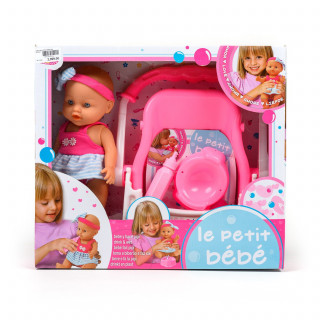 Loko toys,lutka beba sa sedištem, 29cm