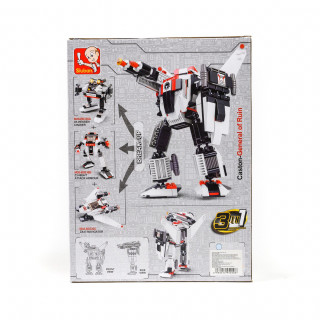Sluban kocke, 3u1 robot, 313 kom