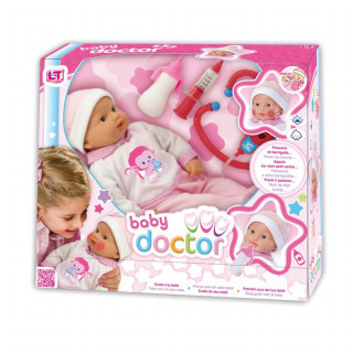 Loko toys, lutka Doktor set, 43 cm