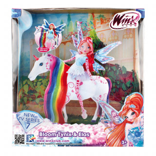 Winx Lutka Bloom Tynix&Elas Jednorog 26Cm