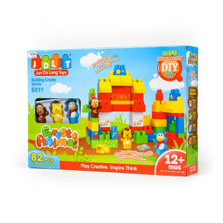 HK Mini kocke, šumske životinje, 82 dela
