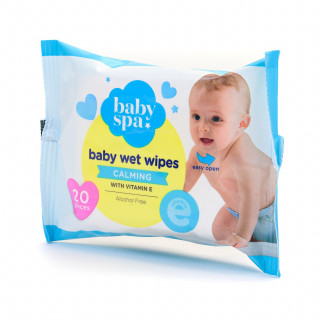 Baby spa vlažne maramice sa vitaminom E 20kom