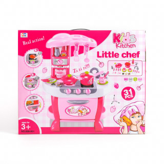 Qunsheng Toys, igračka kuhinjski set pink 