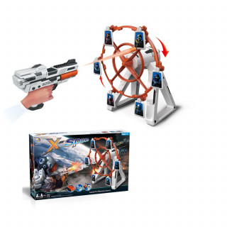 Qunsheng Toys, igračka pištolja pravo u metu