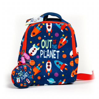 Kids Licensing,predškolski ranac,25cm, Raketa