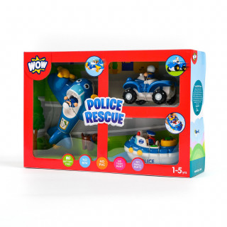 Wow igračka set 3u1 policija