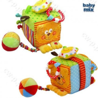 Baby Mix plišana kocka maca