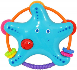 Baby Mix igračka zvečka morska zvezda
