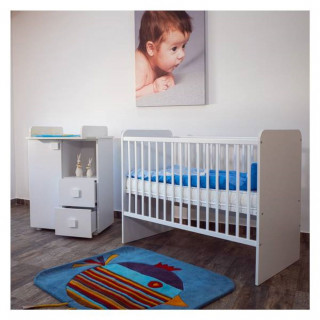 Bambino krevetac Leo, bela