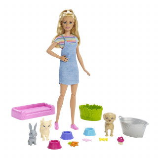 Barbie I Ljubimci Set Zabava Na Kupanju