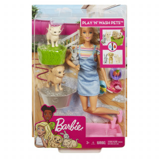 Barbie I Ljubimci Set Zabava Na Kupanju 