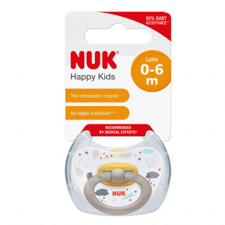 Nuk laža kaučuk happy kids vel1