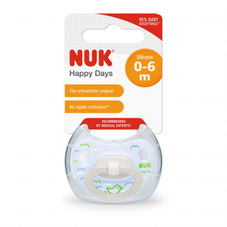 Nuk laža silikon happy kids vel1