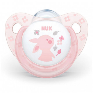 Nuk laža silikon roze vel1