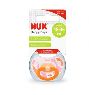 Nuk laža silikon happy kids vel3 