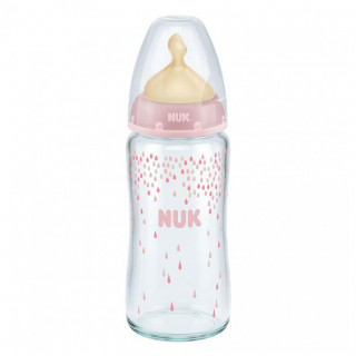 Nuk staklena flašica FC 240ml kau.s1