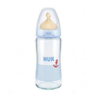 Nuk staklena flašica FC 240ml kau.s1