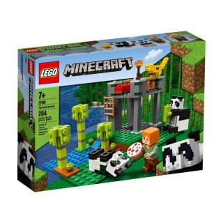 Lego Minecraft the panda nursery 