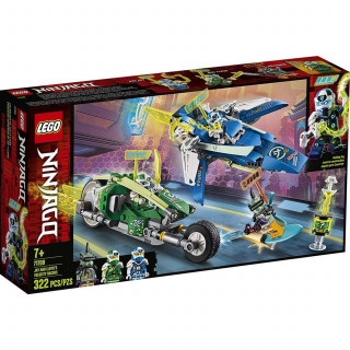 Lego Ninjago jay and lloyds velocity racers