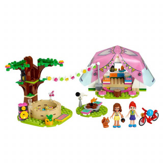 Lego Friends nature glamping 