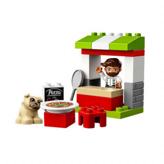 Lego Duplo pizza stand