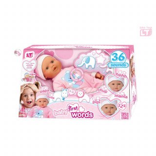 Loko toys, lutka beba koja izgovara prve reči,46cm
