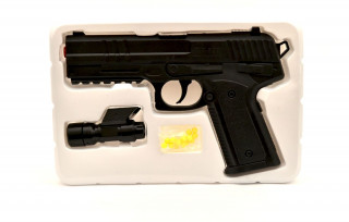 Cigioki pistolj sa svetlom na baterije 